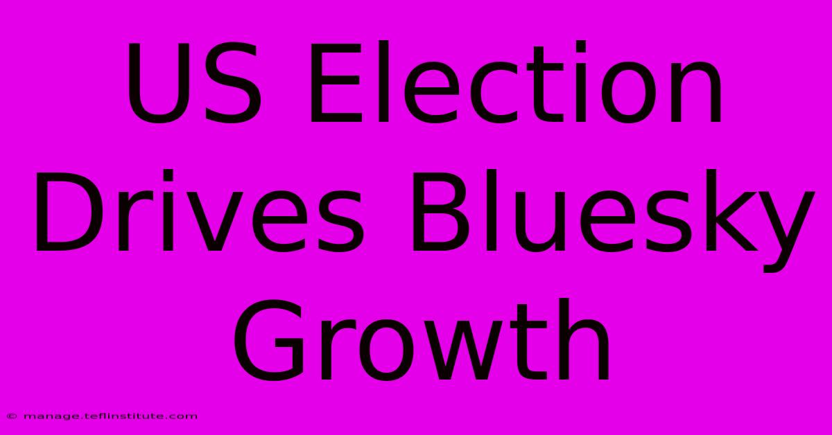 US Election Drives Bluesky Growth