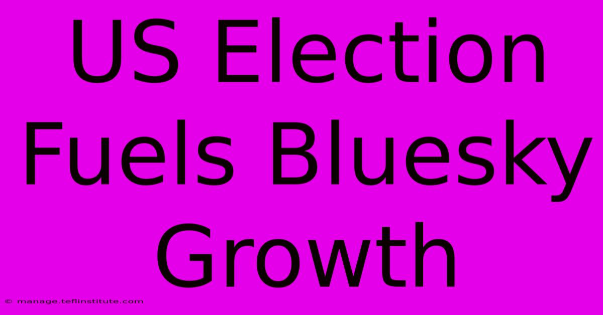 US Election Fuels Bluesky Growth 